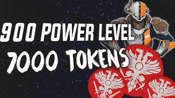 How I got 900 Power Lv Insanely Fast | 7K Crucible Tokens...