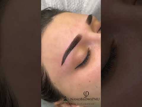 Magic brows 😍 #nanobrows #brows #emililhamoglu #брови