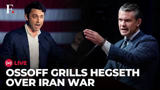 Hegseth VS Ossoff LIVE: Hegseth Faces Grilling From Ossoff Over Iran War Claims | Senate Hearing