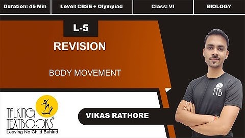 L-5 Revision | Chapter 4 Body Movement Class 6 | Vikas Rathore | TTB