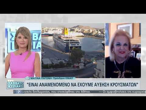 Μ. Παγώνη: «Είναι αναμενόμενο να έχουμε αύξηση κρουσμάτων» | 30/07/2022 | ΕΡΤ