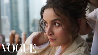 Alia Bhatt Gets Ready for the Met Gala | Last Looks | Vogue screenshot 1