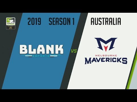 Blank Esports vs Melbourne Mavericks (Part 1) | OWC 2019 Season 1: Australia - YouTube