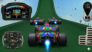 포뮬러 카 메가 램프 익스트림 레이싱 - GT 카 포뮬러 카 레이싱 스턴트 3D - 안드로이드 게임플레이 screenshot 4