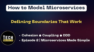 How to Model Microservices | Microservices Made Simple – Episode 2