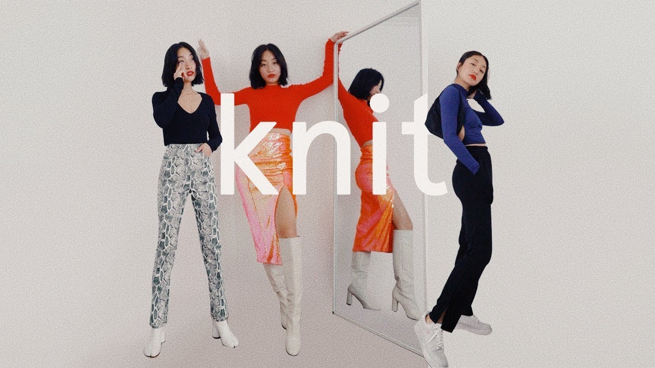 가을 니트 스타일링 KNITWEAR OUTFIT IDEAS | dahyeshka