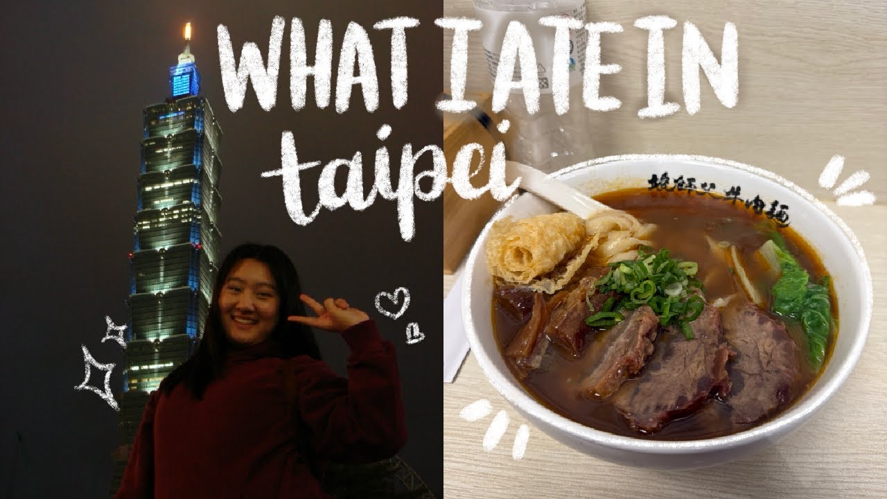 what i ate in TAIPEI 🇹🇼🍜🥢| VLOGMAS day 16