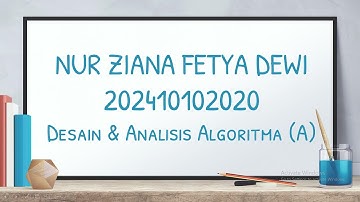 Tugas m14 || DESAIN & ANALISIS ALGORITMA (Decrease & Conquer)