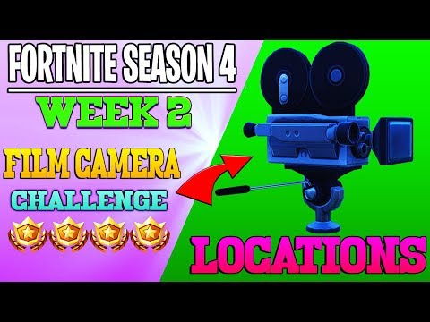 "Dance in front of different film cameras" All Locations Week 2 Challenges Film Camera Locations!