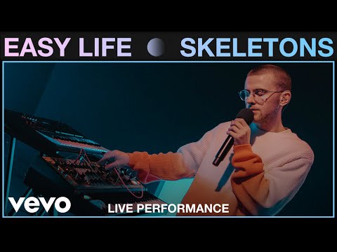 easy life - skeletons (live) | vevo studio performance