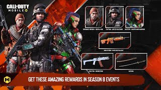 Season 8 Events [Call of Duty®: Mobile - Garena]