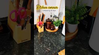 Kitchen corner setup /D-mart shopping haul /#shorts #tamil #vlog #minivlog #kitchenorganization