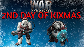 War Commander: 2nd Day Of Kixmas Base (30 TOKENS TODAY)