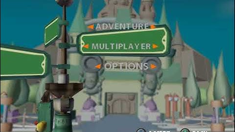 Crash Tag Team Racing PS2 Demo - Main Menu Animation