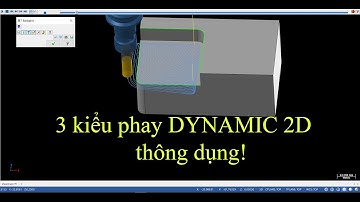 3 Kiểu Phay DYNAMIC 2D Thông Dụng Nhất!