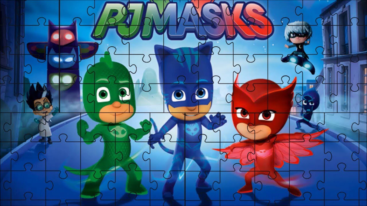 PJ Masks - Puzzle / Heroes en pijama - Rompecabezas YouTube