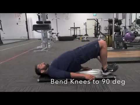 Bodyweight Glute Bridge Heels Down