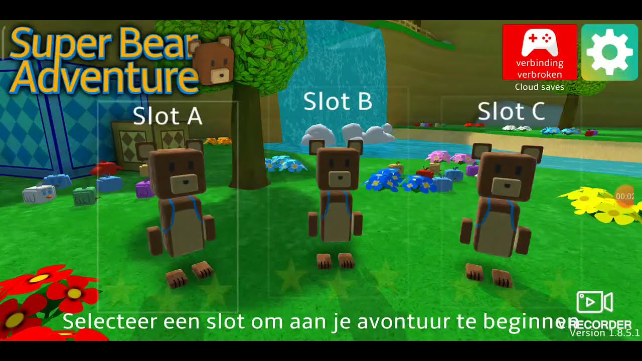 Super bear adventure рисунок