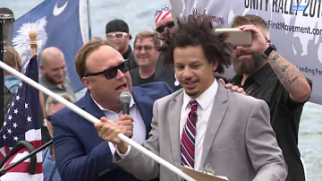 Alex Jones and Eric Andre clash in Cleveland