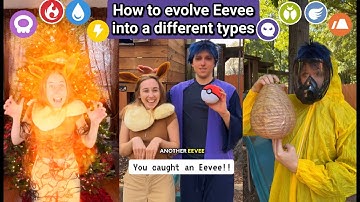 How to evolve Eevee  - Joshiiwuh Compilation