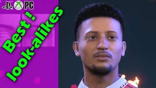 Sancho FIFA 23 pro clubs look alike [TUTORIAL] Jadon Sancho face