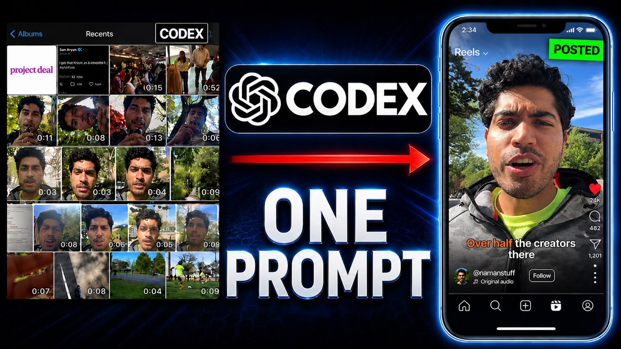 En Codex Video 14 Clips → 1 Reel With Codex (How To Edit Videos with Codex/Claude Code ...