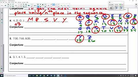 Geometry 2 1 Inductive Reasoning, Conjectures, and Counterexamples