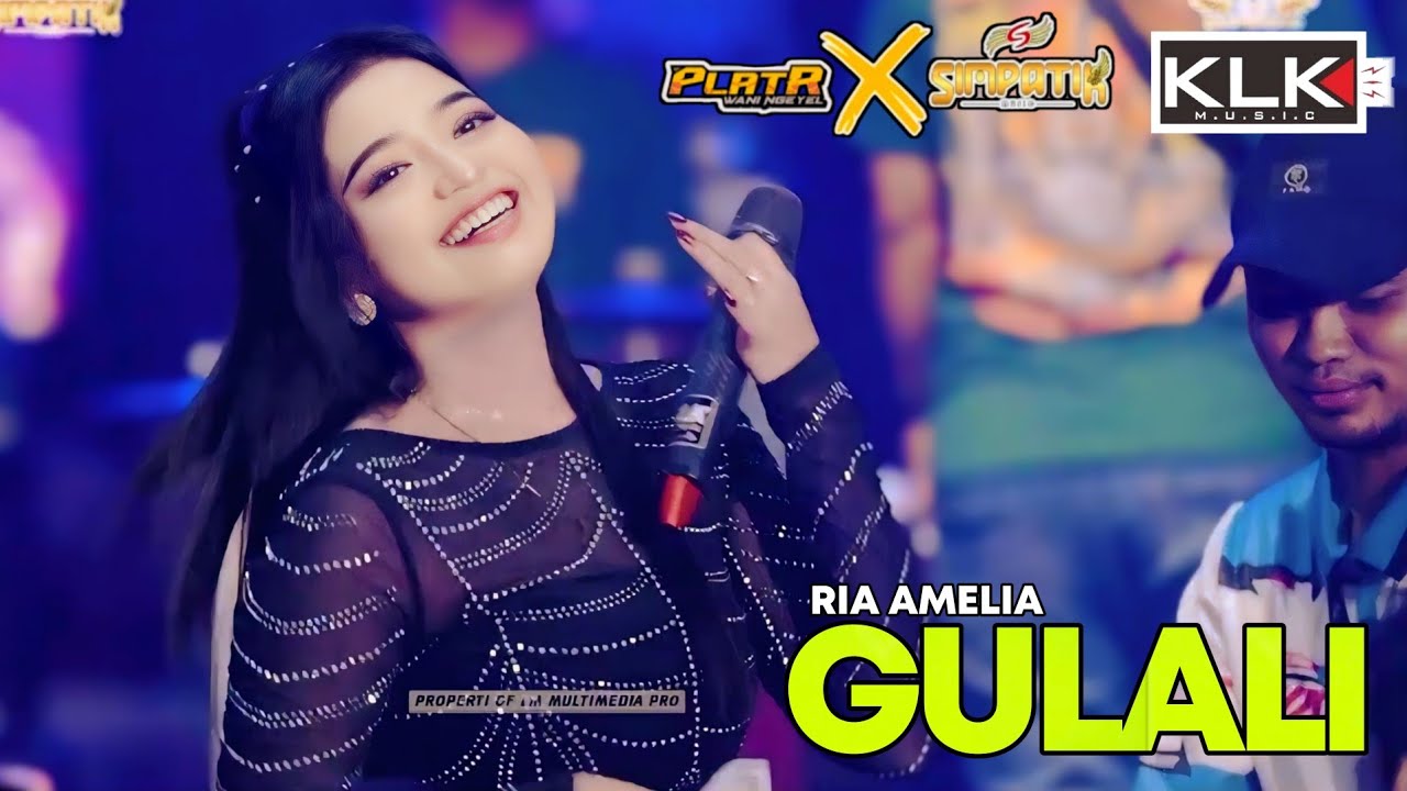 GULALI - RIA AMELIA - LIVE SIMPATIK MUSIC KLK AUDIO ANNIVERSARY 2 PLAT R CIKARANG JABAR