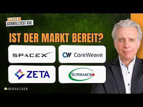 SpaceX IPO & Tech Correction: SpaceX, SMCI, CoreWeave & Zeta Global Under Scrutiny
