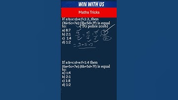 Maths aptitude ratios short tricks and logics for SSC RRB DSC SSC MTS 2024 exams #rrbalp2024 #ssc