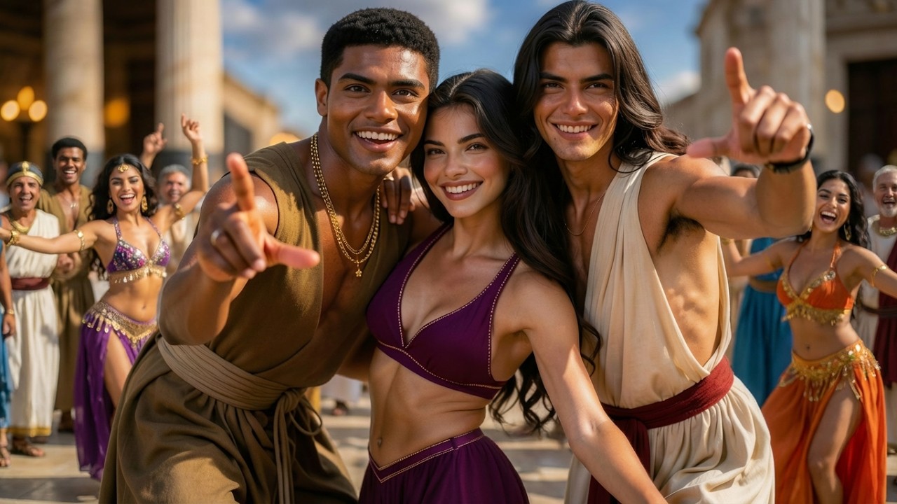 Два раба украли Персидскую принцессу и сбежали от Фараона!