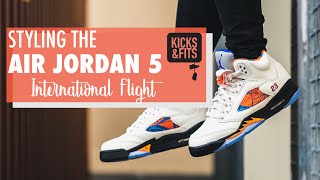 Stying the Air Jordan 5 'International Flight' | Kicks and Fits