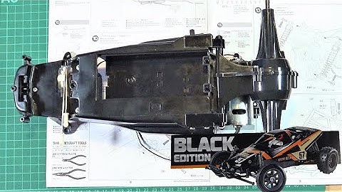 Tamiya Grasshopper II Black Build Part 2