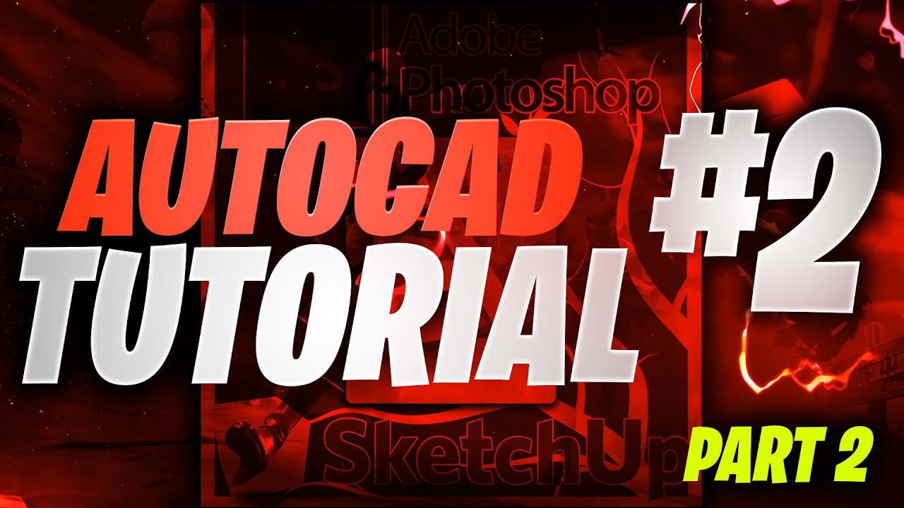 Tutorial Autocad #2 Part 2 Modify Tools - YouTube