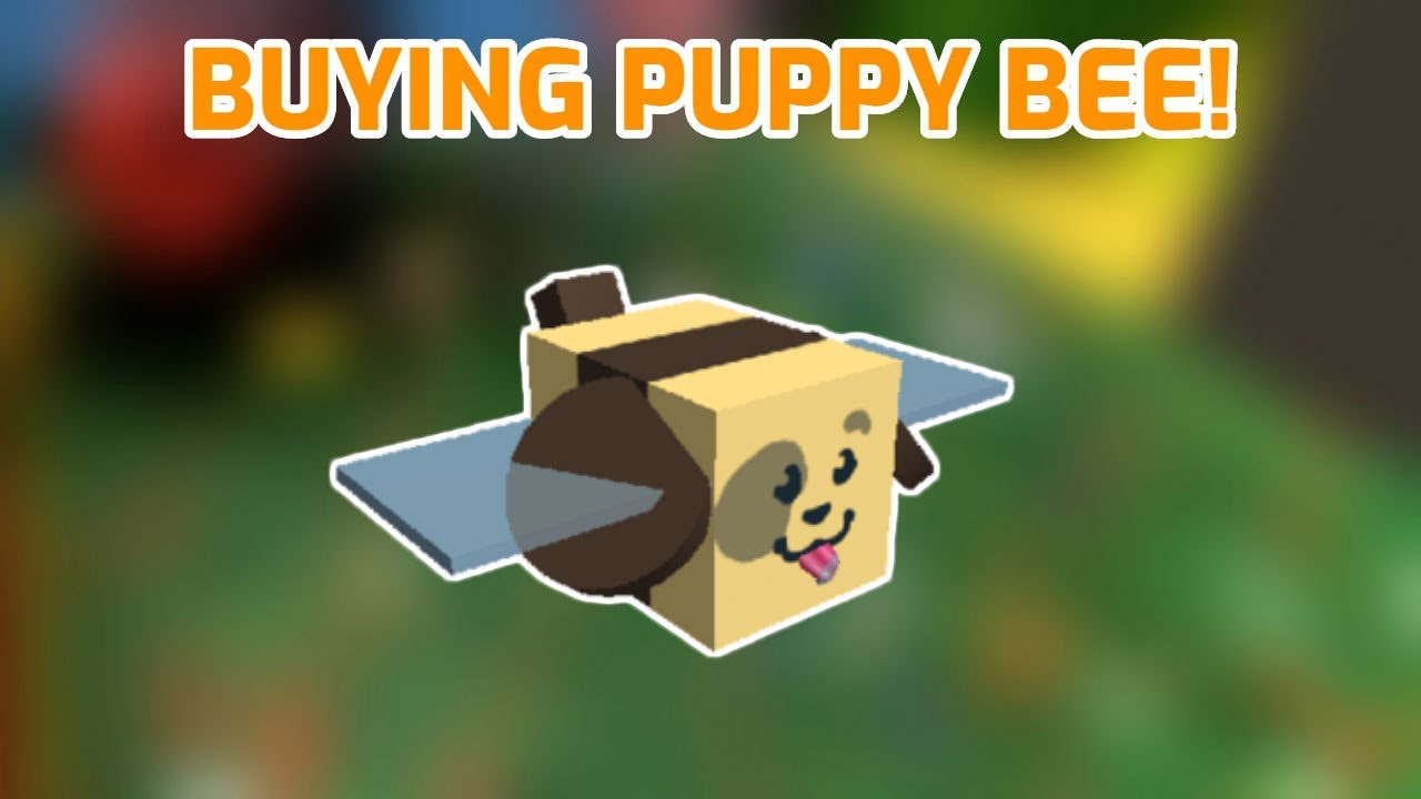 Buying Puppy Bee! Bee Swarm Simulator (Roblox) - YouTube