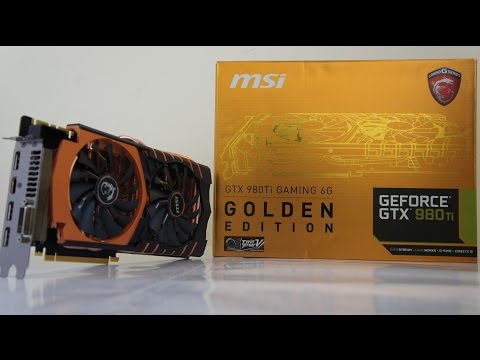 MSI GTX 980Ti GAMING 6G GOLDEN EDITION review, benchmark & GTA V