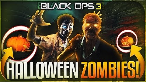 BLACK OPS 3: "HALLOWEEN ZOMBIES" ON COMBINE! - BEST "CUSTOM ZOMBIES" MAP IN BLACK OPS 3! (Halloween)