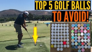 The Top 5 Golf Balls You Should AVOID AT ALL COSTS! screenshot 5