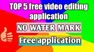 Top 5 free video editing application without watermark | Free video Mixing application in mobile screenshot 5
