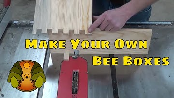 How to make Bee Box Joints with a Table Saw