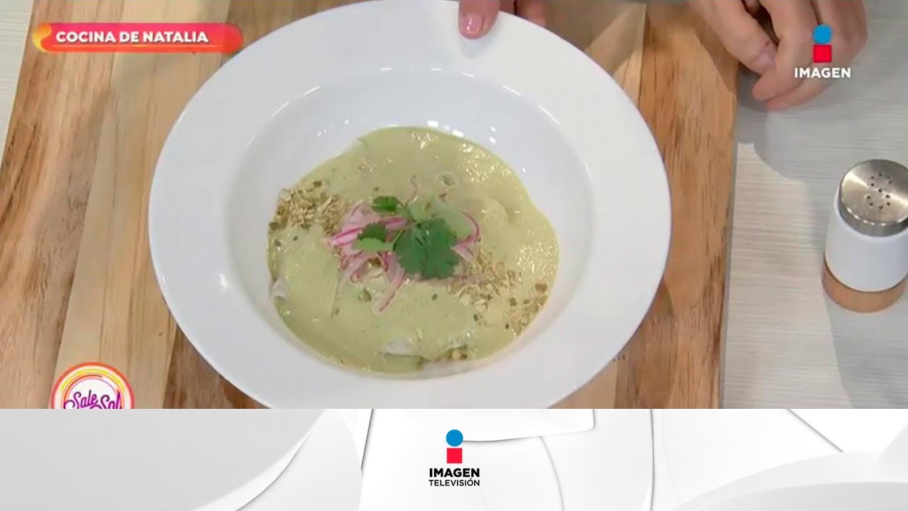 Cocina Vegana: enchiladas de pipián súper saludables | Sale el Sol