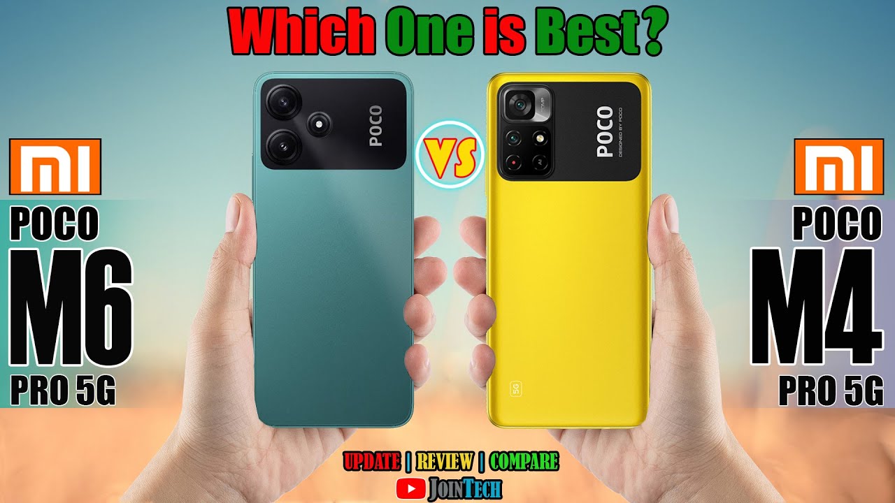 Poco M6 Pro 5G vs Poco M5 vs Poco M4 Pro 5G, Comparison Video