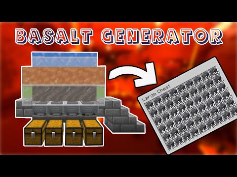 Simple & Efficient AFK Basalt Generator