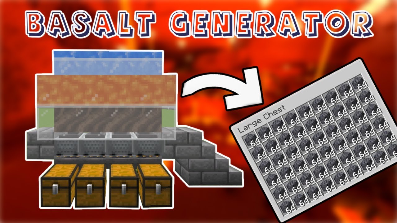 Simple & Efficient AFK Basalt Generator