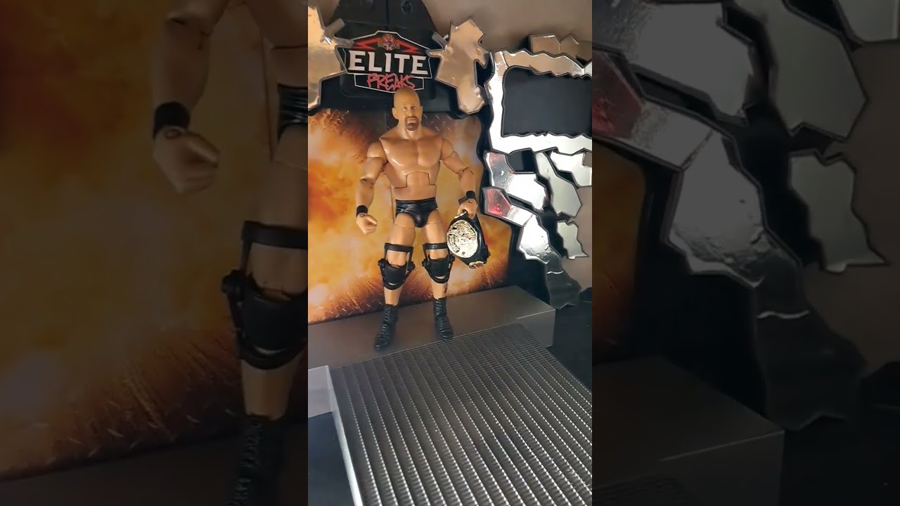 Wwe Stone cold steve austin elite figure #