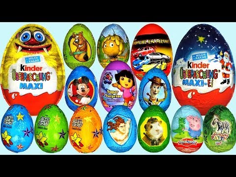 kinder eggs youtube