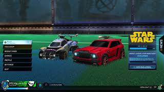 Rocket League with viewers to
