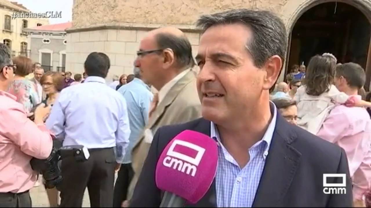 Fiestas patronales en Valverde del Júcar. Ancha es Castilla - La Mancha.