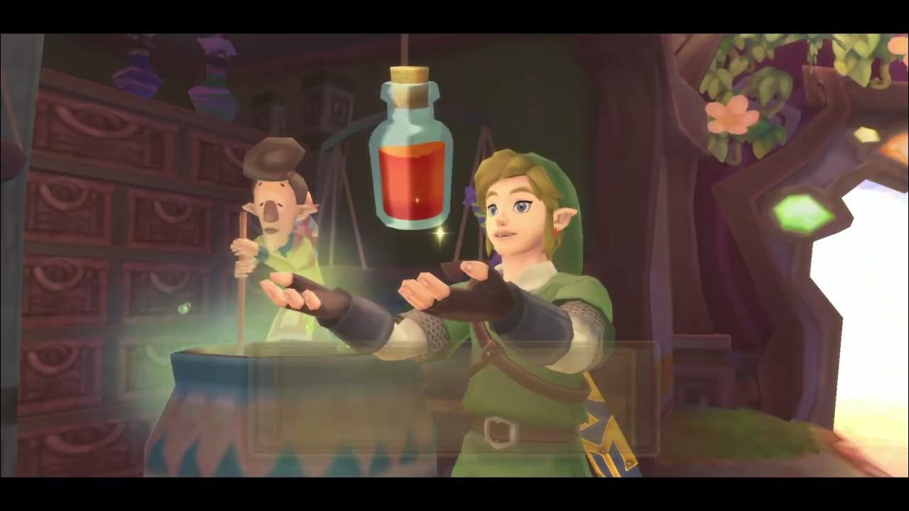 [100] Zelda Skyward Sword ⚔️ Présentation de Toutes les Potions et
