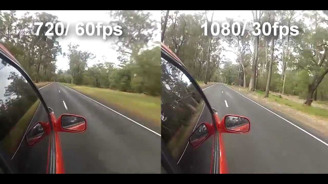 Gopro72060 fps vs 108030fps